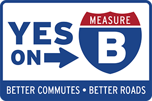 Yes on Measure B - Logo