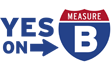 Yes on Measure B Logo